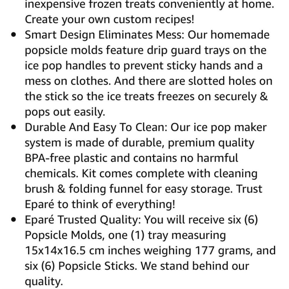 Popsicle Mold Set - Picture 8 of 8
